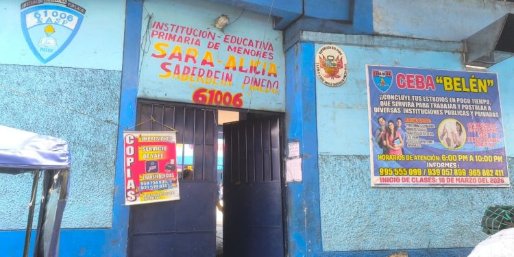 Director del colegio N° 61006 denuncia contaminación por comercio informal en el mercado de Belén