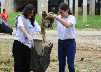 Voluntarios de UTP lideran jornada de limpieza en Belén