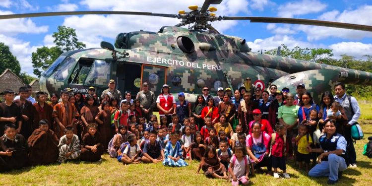 Comunidades nativas de Ucayali recibieron más de 18 000 atenciones durante segunda campaña de PIAS Aérea