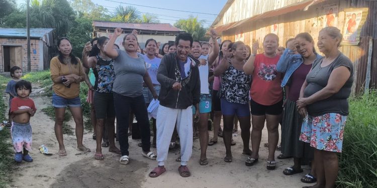 Moradores del asentamiento humano Villa Selva exigen a Sedaloreto conexión de agua potable tras 12 años de espera