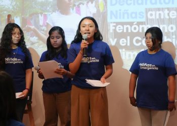 Fenómeno El Niño: Niñas exponen ante autoridades sus demandas por protección en la emergencia