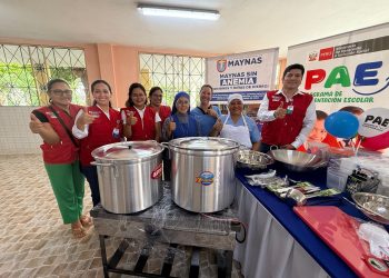 Loreto: PAE y Municipalidad Provincial de Maynas optimizan el servicio alimentario escolar con entrega de cocina y menaje